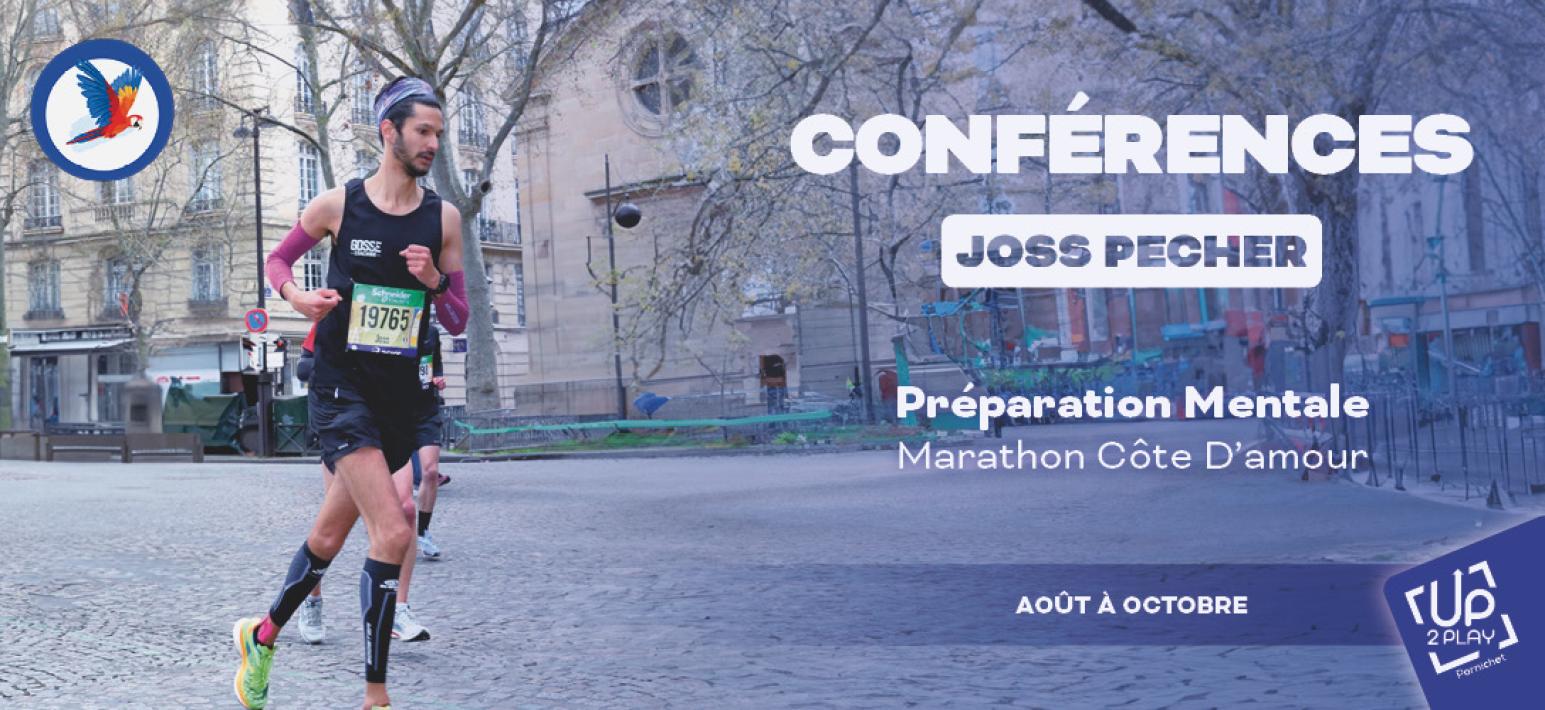 Conférences marathon Joss Pecher Pornichet