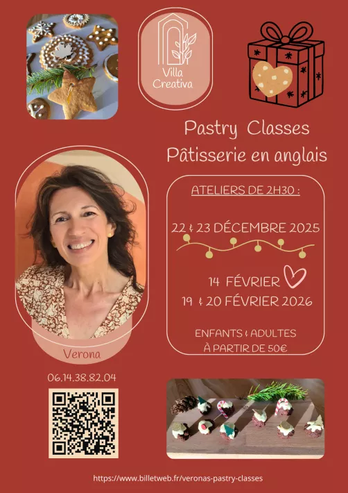  Cours de pâtisserie en anglais - Pastry Classes