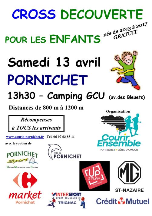 Cross découverte pour les enfants Pornichet