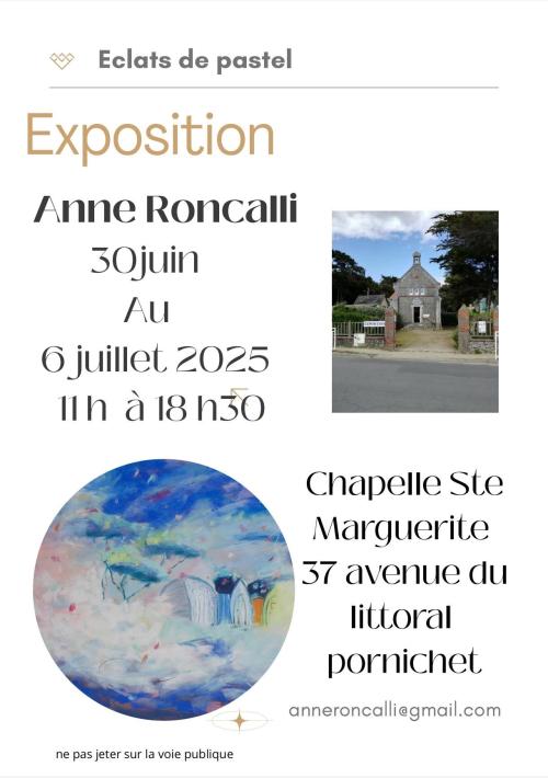 Éclats de pastel : le songe coloré d'Anne Roncalli