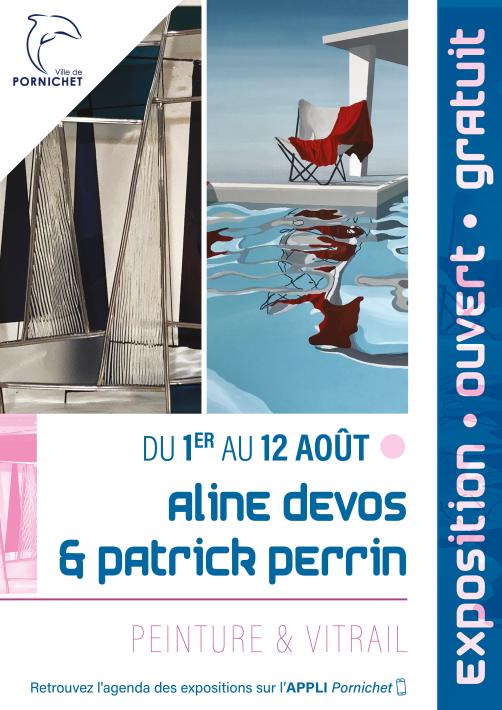 Exposition d'Aline Devos & Patrick Perrin Pornichet