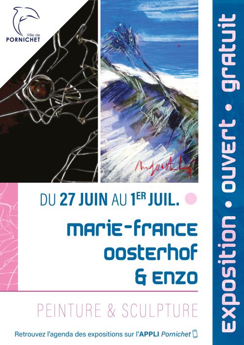 Exposition de Marie-France Oosterhof & Enzo Pornichet