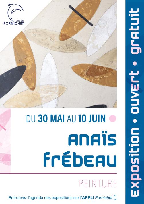 Exposition de peintures d'Anaïs Frébeau Pornichet