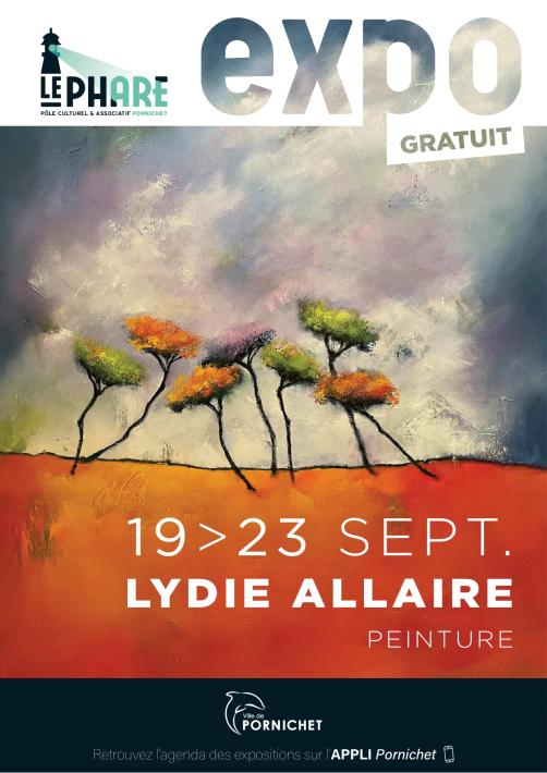 Exposition de peintures de Lydie Allaire Pornichet
