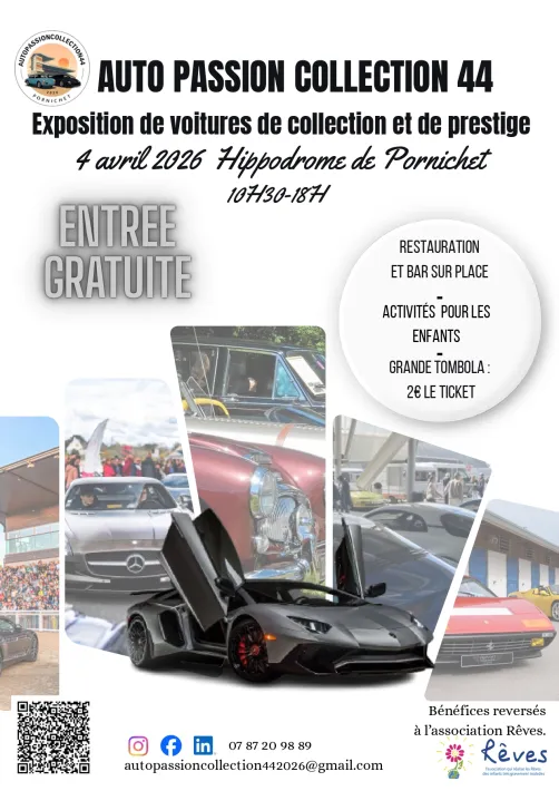 Exposition de voitures de collection et de prestige