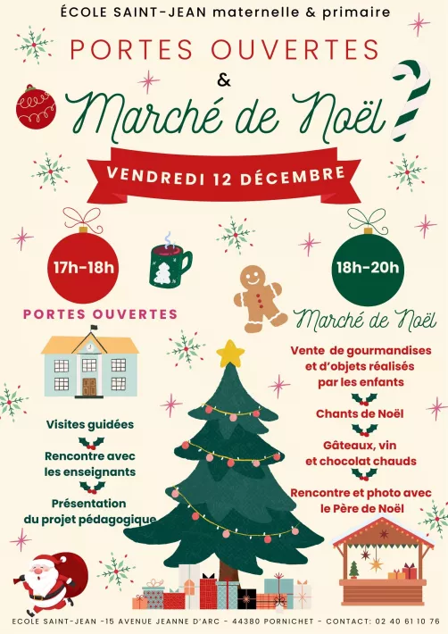 Marché de Noël à l'école Saint-Jean
