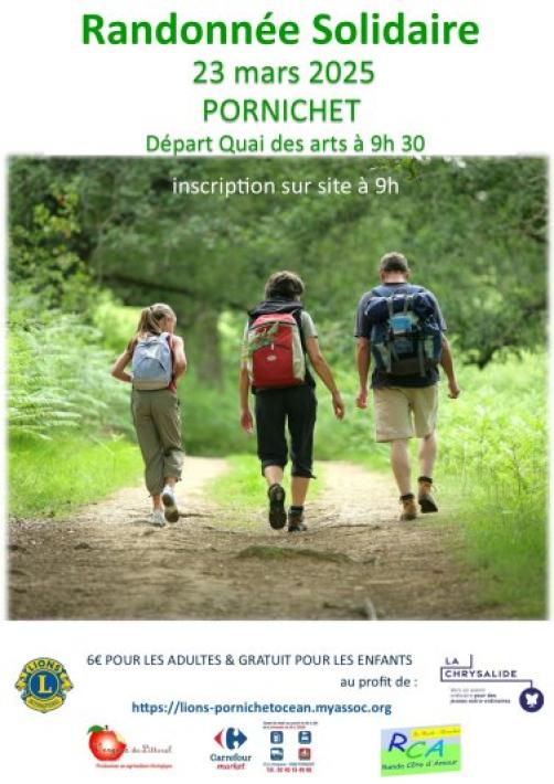 Randonnée solidaire pornichet