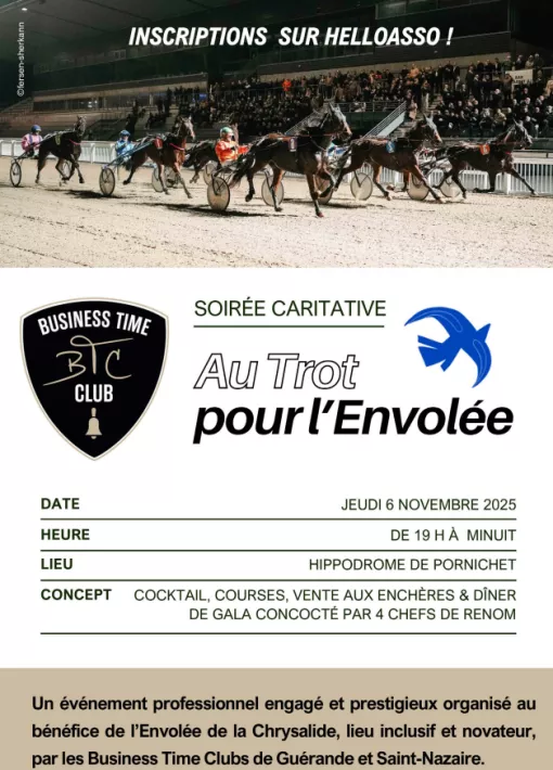 Soirée caritative - Au trot pour l'envolée