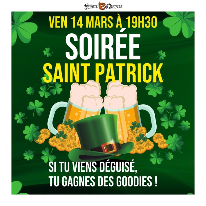 Soirée Saint-Patrick à Pornichet