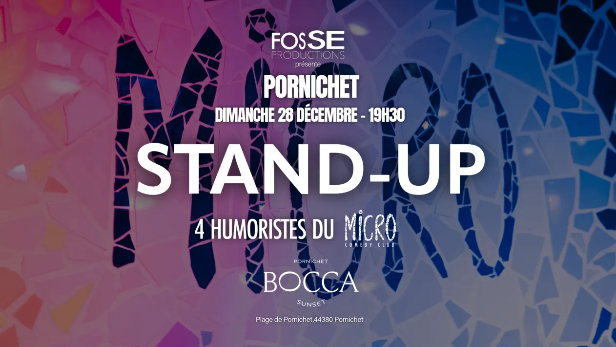 Soirée Stand-Up au Bocca Sunset
