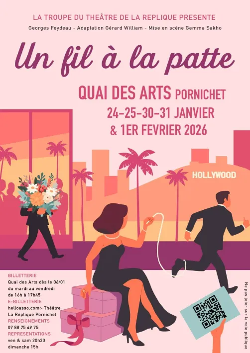 "Un fil à la patte" par le Théâtre de la Réplique