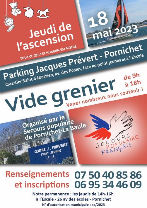 Vide-Grenier Secours Populaire Pornichet