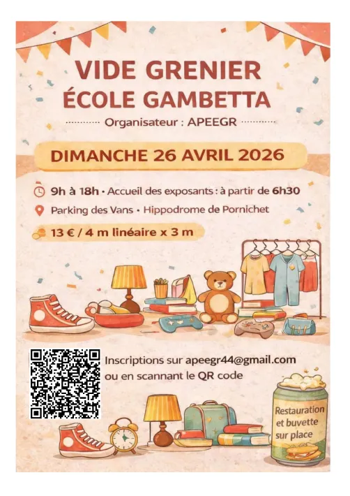 Vide-greniers de l’École Gambetta