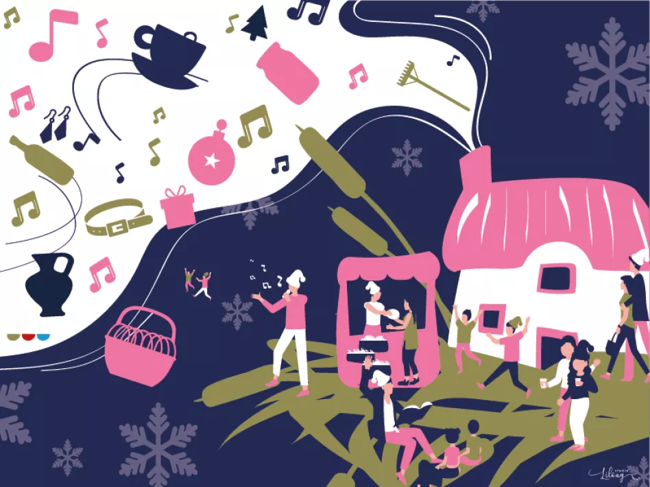 Village de Noël de Kerhinet