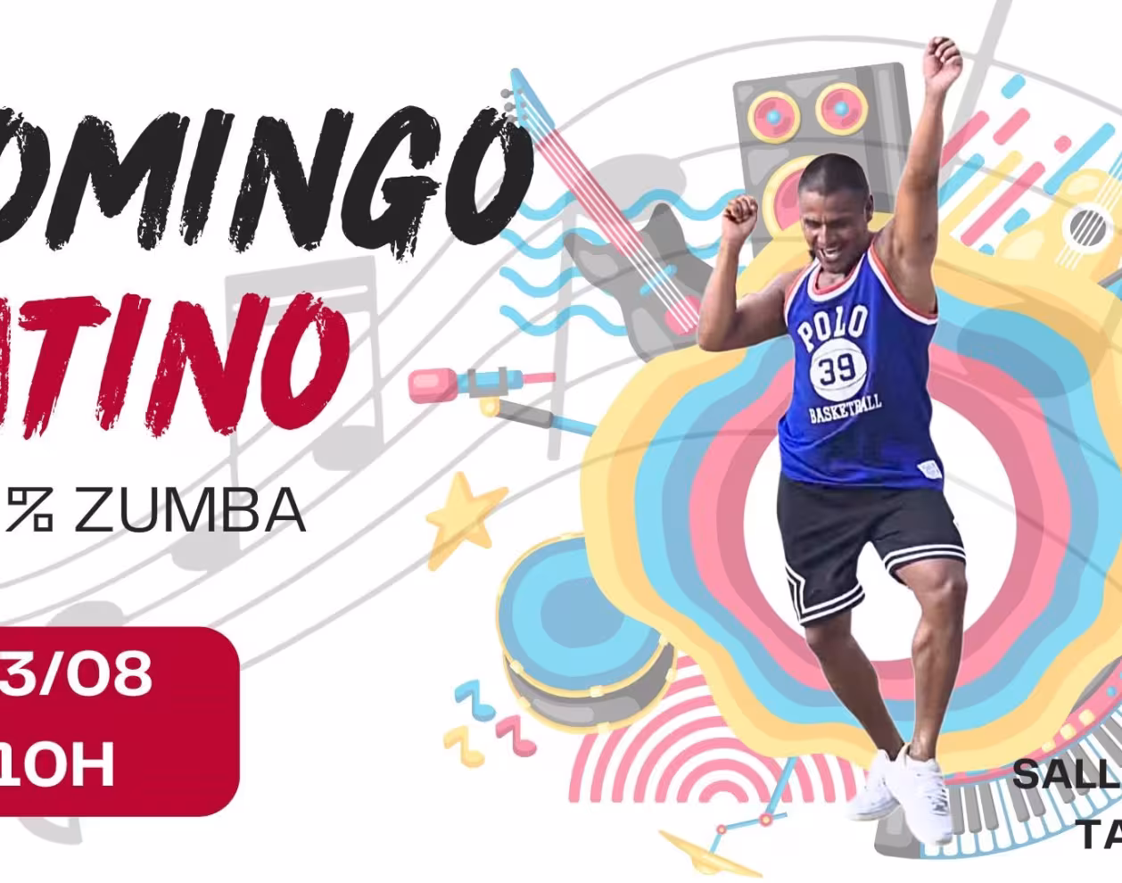 Domingo Latino 100 % Zumba