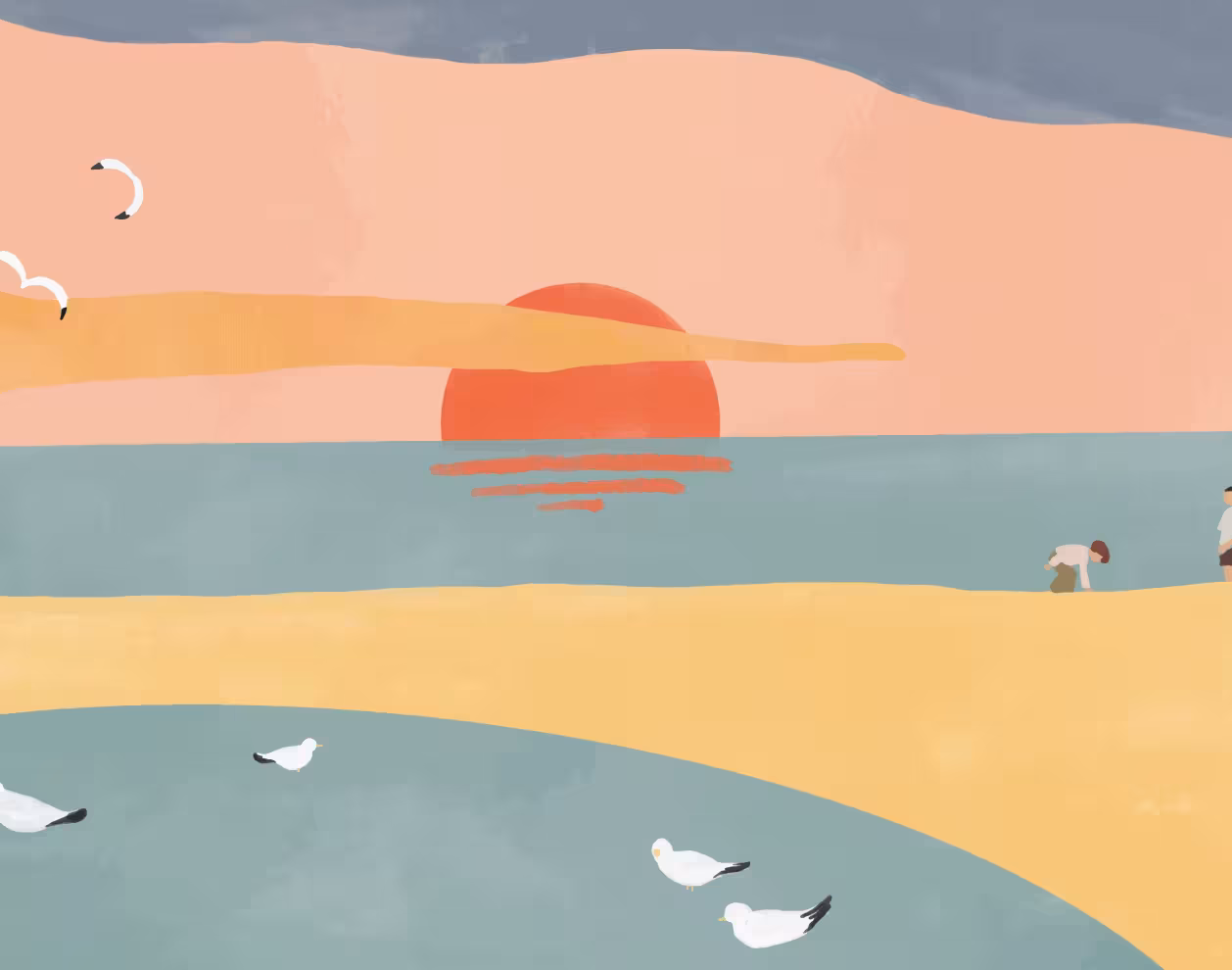 Coucher de soleil