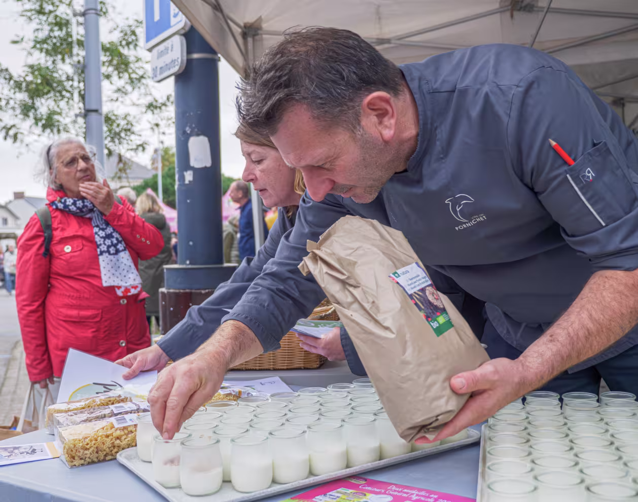 Animations au marché durant la Semaine du goût