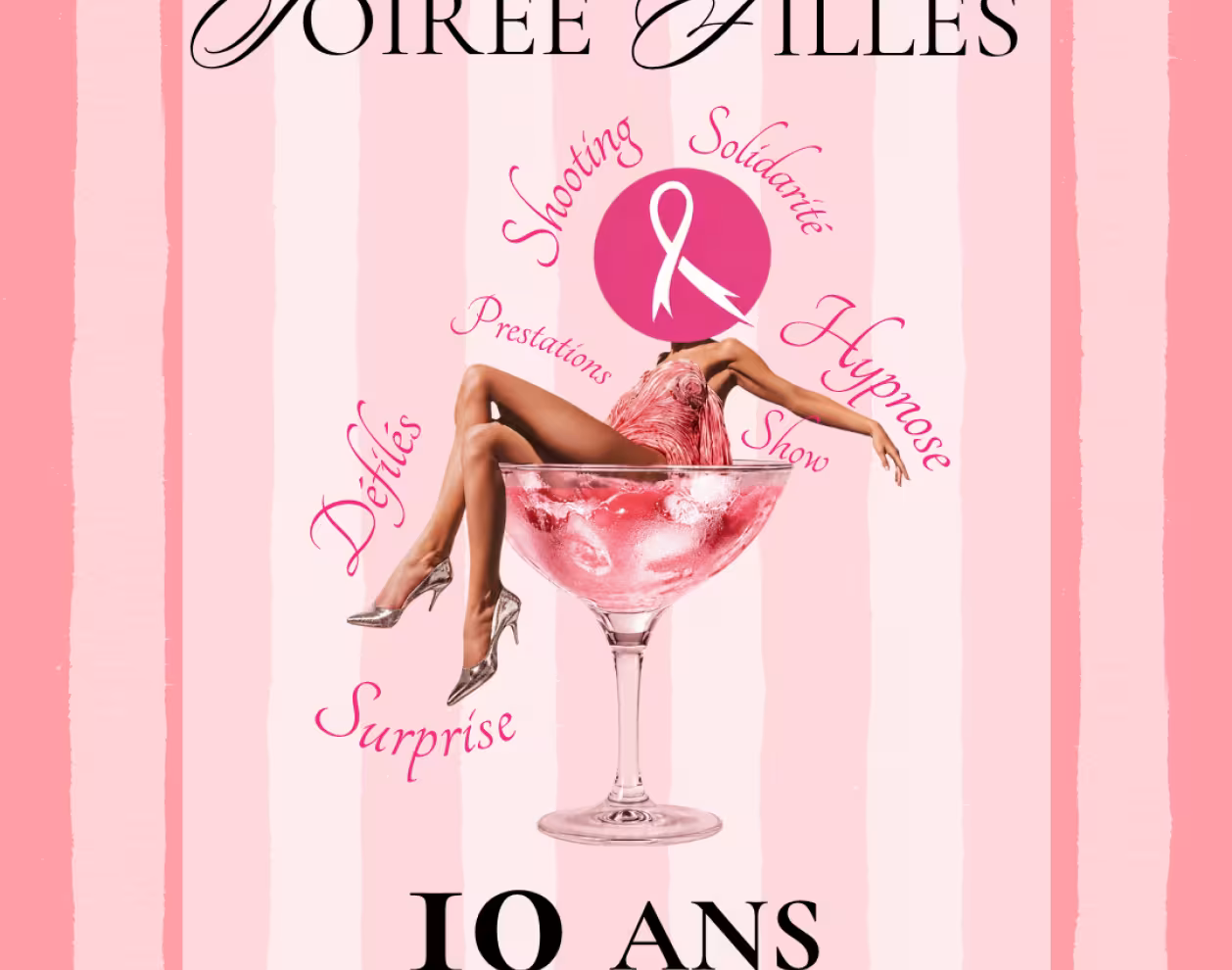 Affiche de la soirée